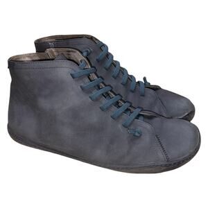 Camper Men's Peu Cami High Top Ankle Boots in Dark Gray/Blue   Size: EU 43/US9.5
